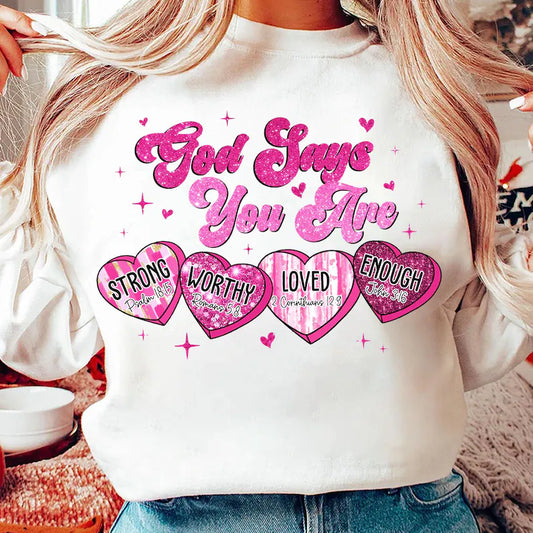 God says sweethearts