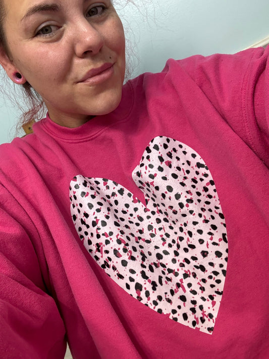 Polkadot heart