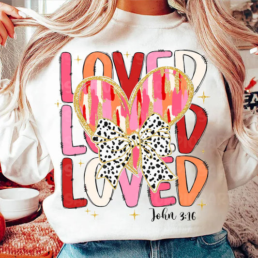 LOVED dotted bow