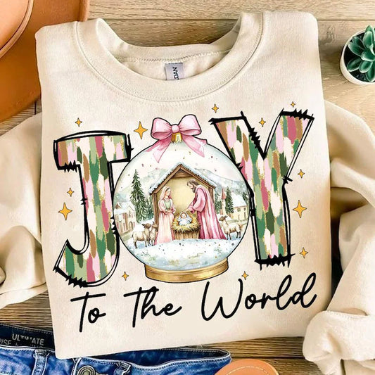Joy to the world (globe)