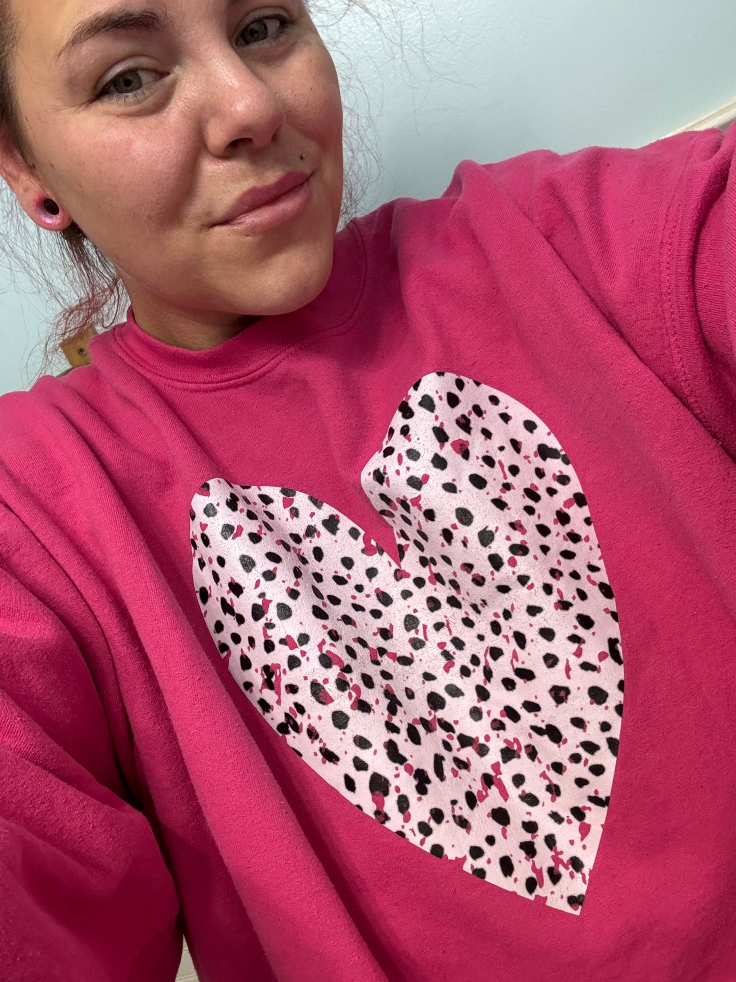 Polkadot heart