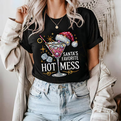 Santa’s favorite hot mess (leave font color in notes)