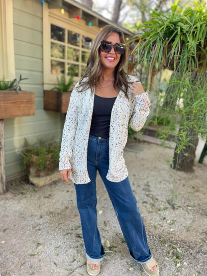 PREORDER: Afton Confetti Cardigan